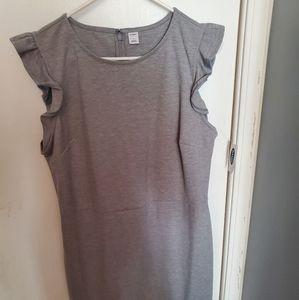 Old Navy Gray Sheath Dress